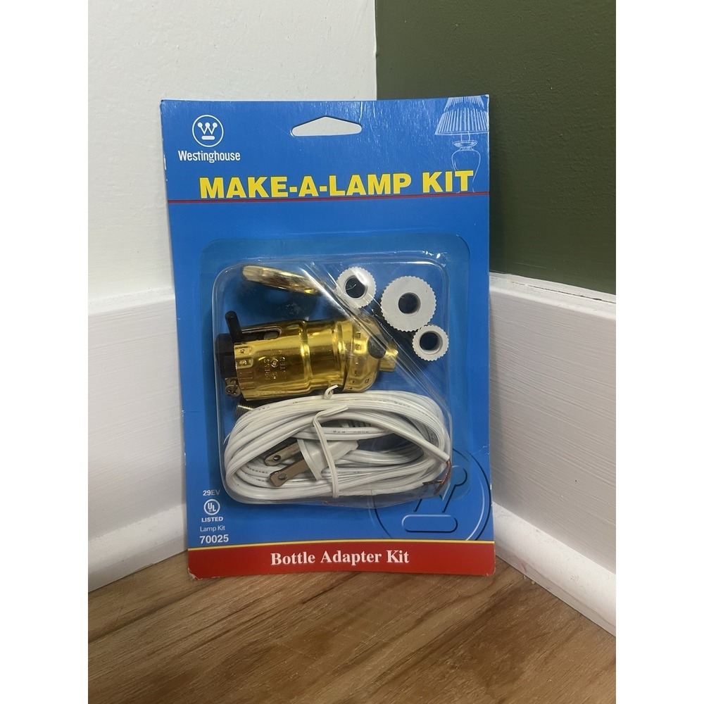 New In Box Westinghouse Make‎ A Lamp Kit Bottle Adapter Kit